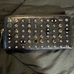 Women’s Rebecca Minkoff Wallet Black Embellished